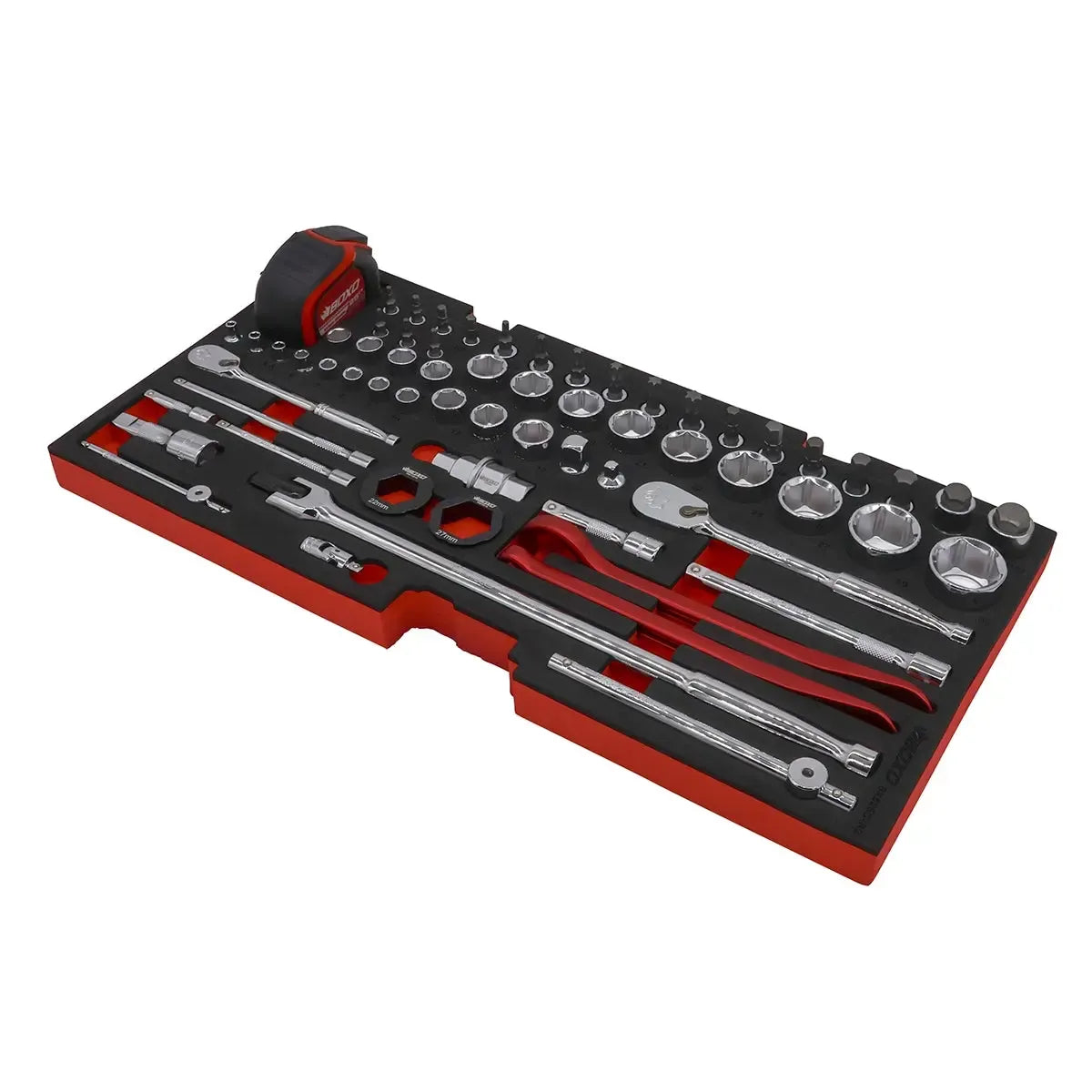 103-Piece Metric MotoBox Tool Set for 3-Drawer Hand Carry Box
