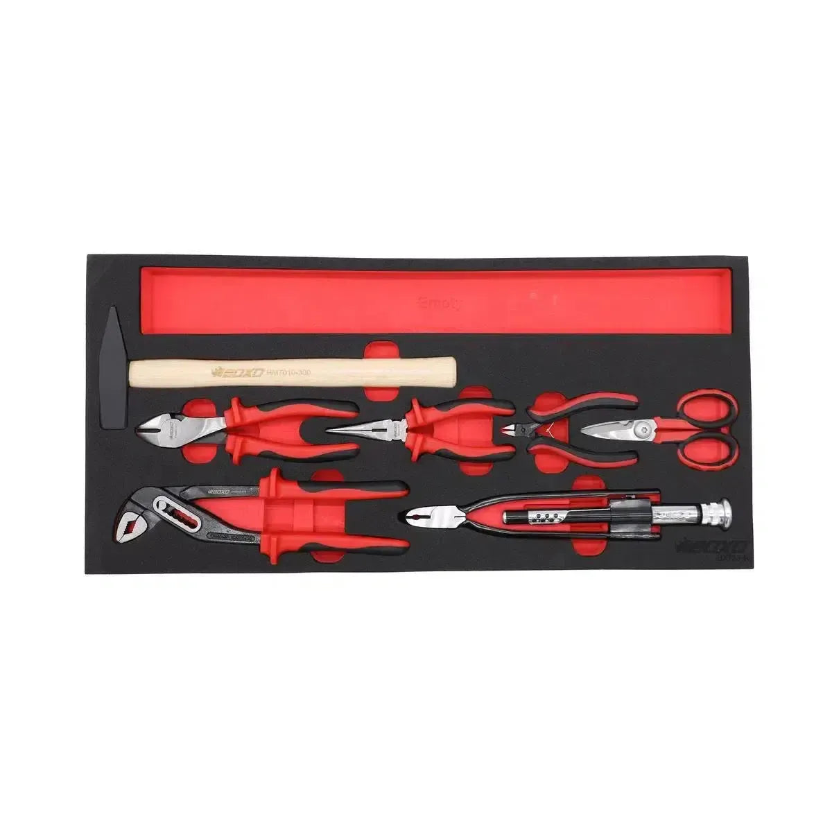 103-Piece Metric MotoBox Tool Set for 5-Drawer Hand Carry Box